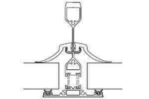 Pergola us2 Système polyvalent autoportant à chevrons aluminium