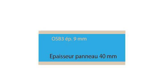 Panneaux 2 faces osb3 oxo et oxor panneaux sandwichs isolants 2 faces