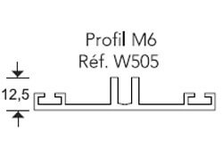 Sun Top, Profils aluminium polyvalents non porteurs